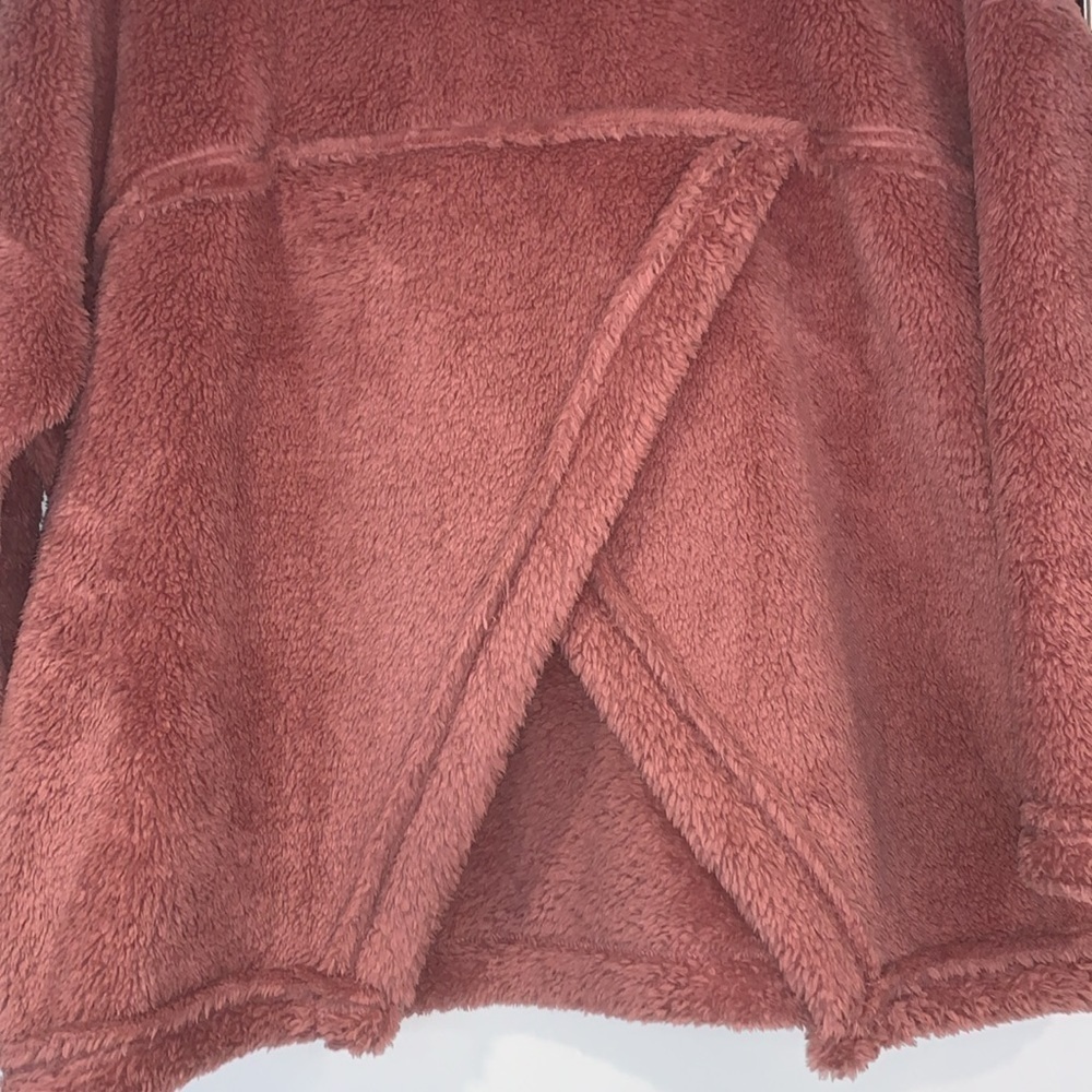 Cabi Embrace Oversized Pink Teddy Cowl Neck Pullover Sweatshirt XS/S - Picture 7 of 9